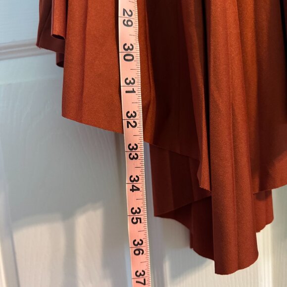 Eloquii Elements Pleated Skirt 🧡 Rust / Copper 🍁🍂 Size 18/20, midi length - Picture 7 of 9